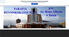 Desktop Screenshot of bratalbert.ilawa.pl