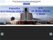 Tablet Screenshot of bratalbert.ilawa.pl