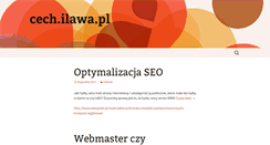 Desktop Screenshot of cech.ilawa.pl