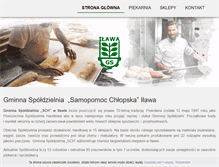 Tablet Screenshot of gs.ilawa.pl
